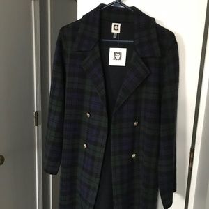 Anne Klein open sweater jacket